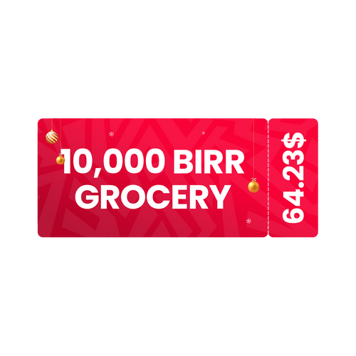 10,000 Birr Grocery Voucher