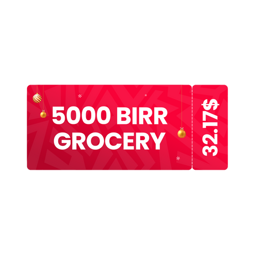 5,000 Birr Grocery Voucher